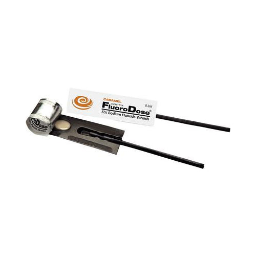 Centrix 360137 Fluorodose Dental Fluoride Varnish Caramel 120/Pk 0.3 mL Centrix 360137 Fluorodose Dental Fluoride Varnish Caramel 120/Pk 0.3 mL